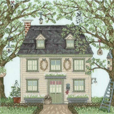 Country Estate Country House - Sally Swannell - Cross Stitch