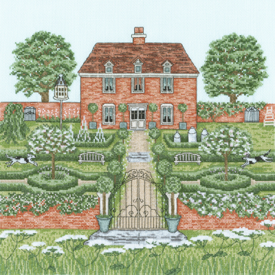 Manor House - A Country Estate - Cross Stitch Kit
