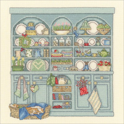 Country Dresser - Country Estate - Cross Stitch Kit