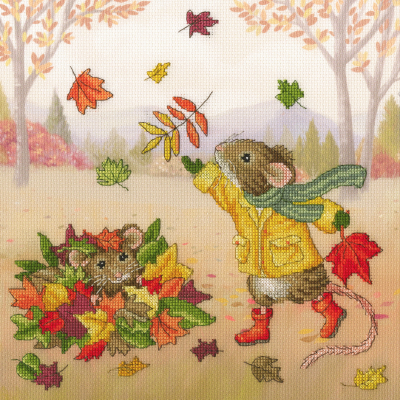 Fall Friends - Cross Stitch Kit