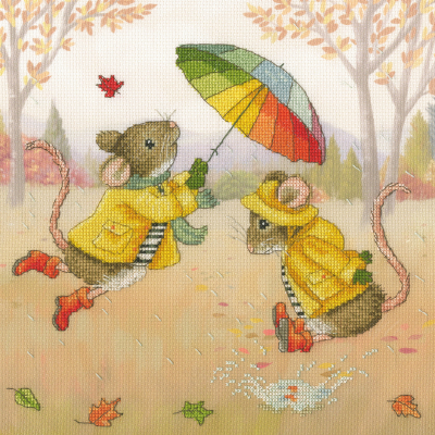 Sunshine & Showers - Cross Stitch Kit