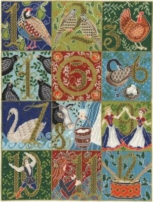 Twelve Days of Christmas - Cross Stitch Kit