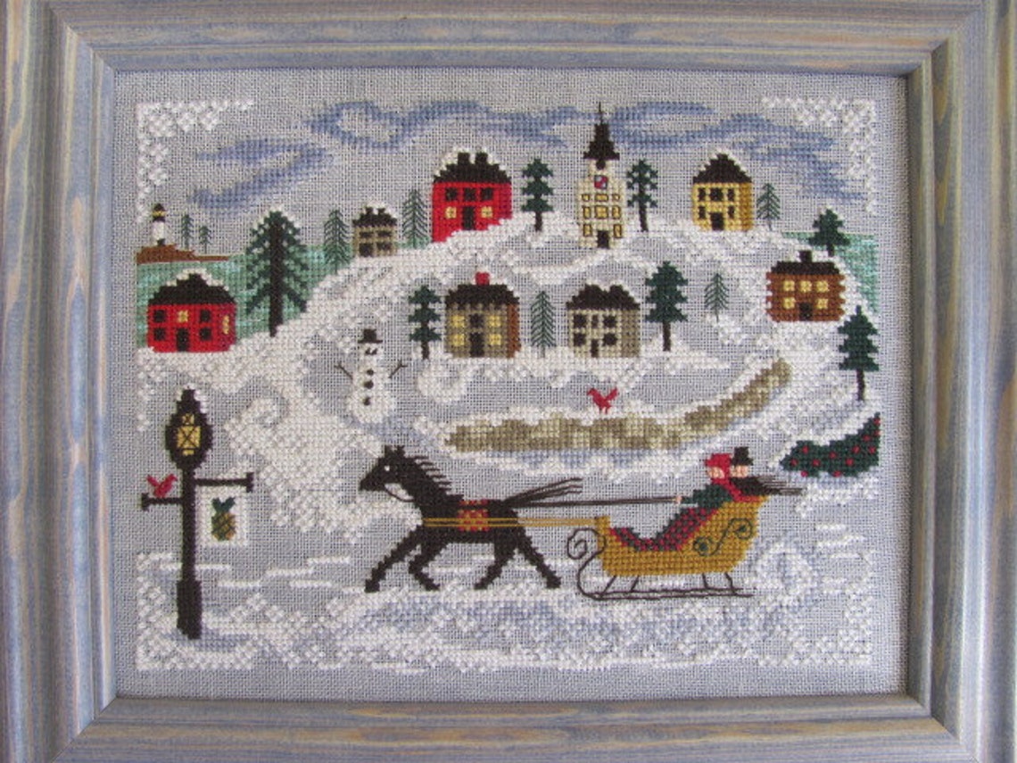 New England Winter - Cross Stitch Pattern