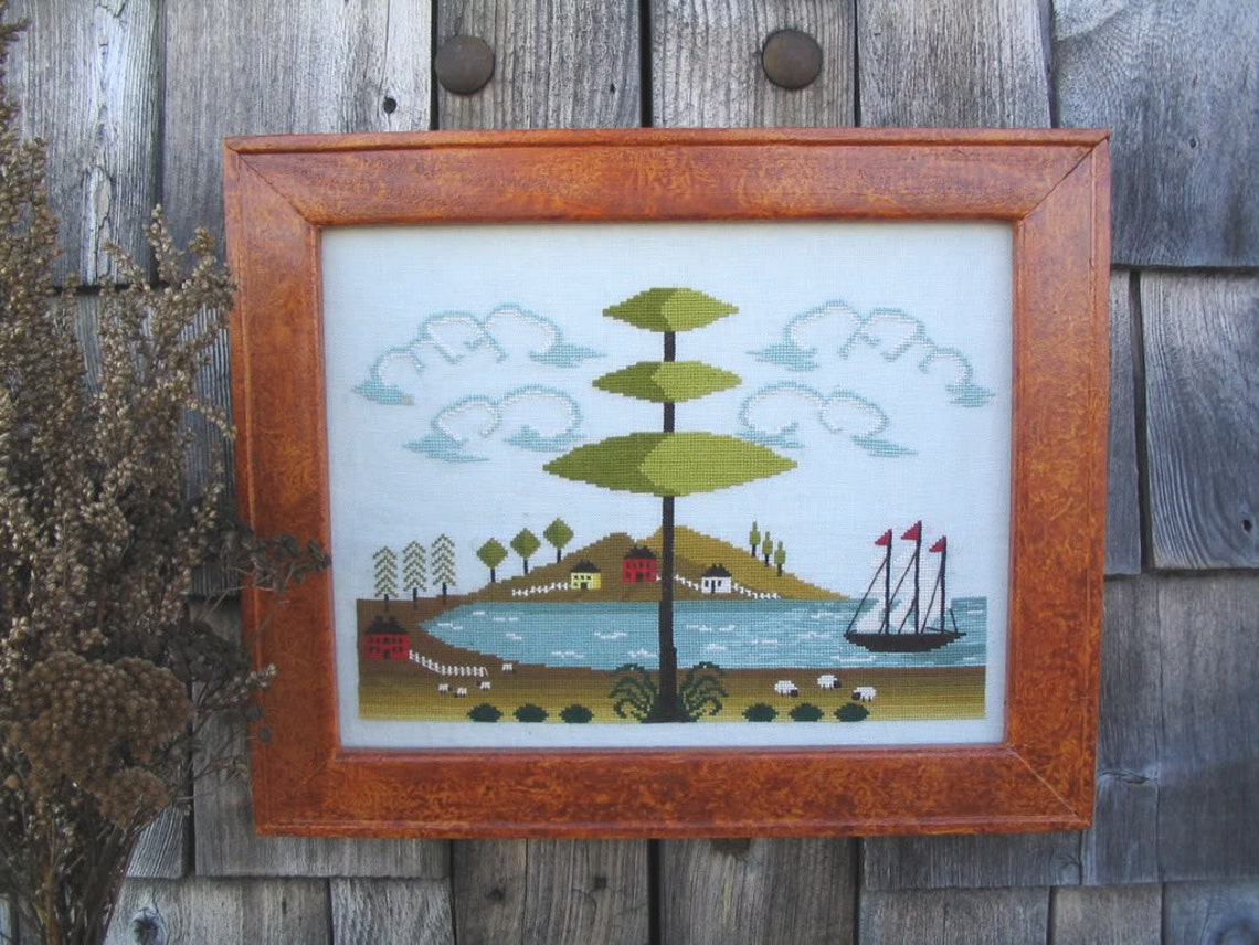 13th Colony Bay #1 - Cross Stitch Pattern