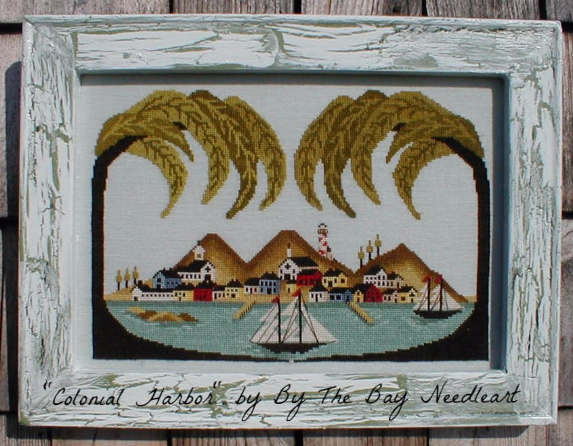 Colonial Harbor - Cross Stitch Pattern