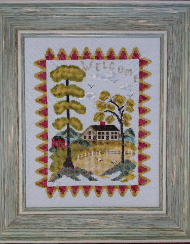 Homestead Welcome - Cross Stitch Pattern