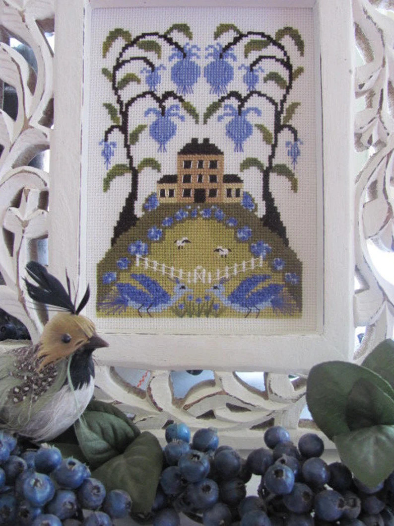 Blueberry Hill - Cross Stitch Pattern