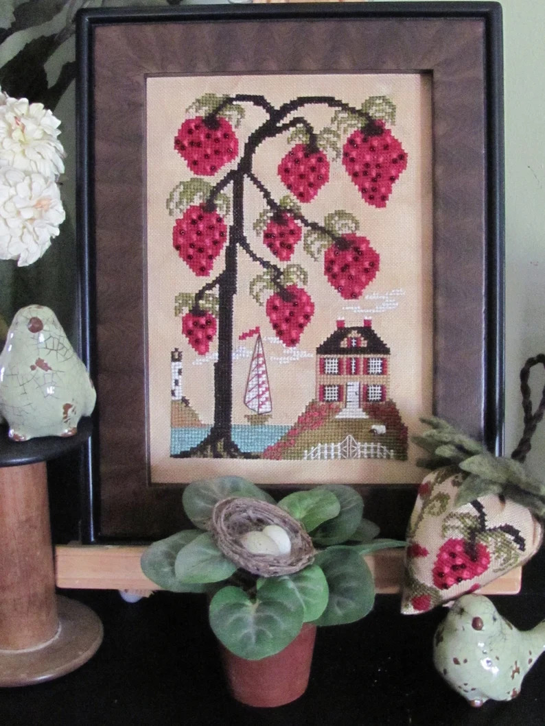 Strawberry Hill - Cross Stitch Pattern