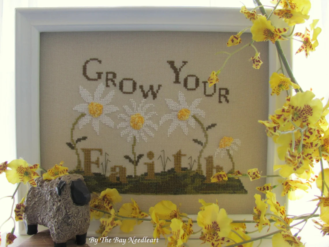 Grow Your Faith - Cross Stitch Pattern