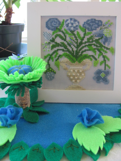 A Little Blue For You - Cross Stitch Pattern