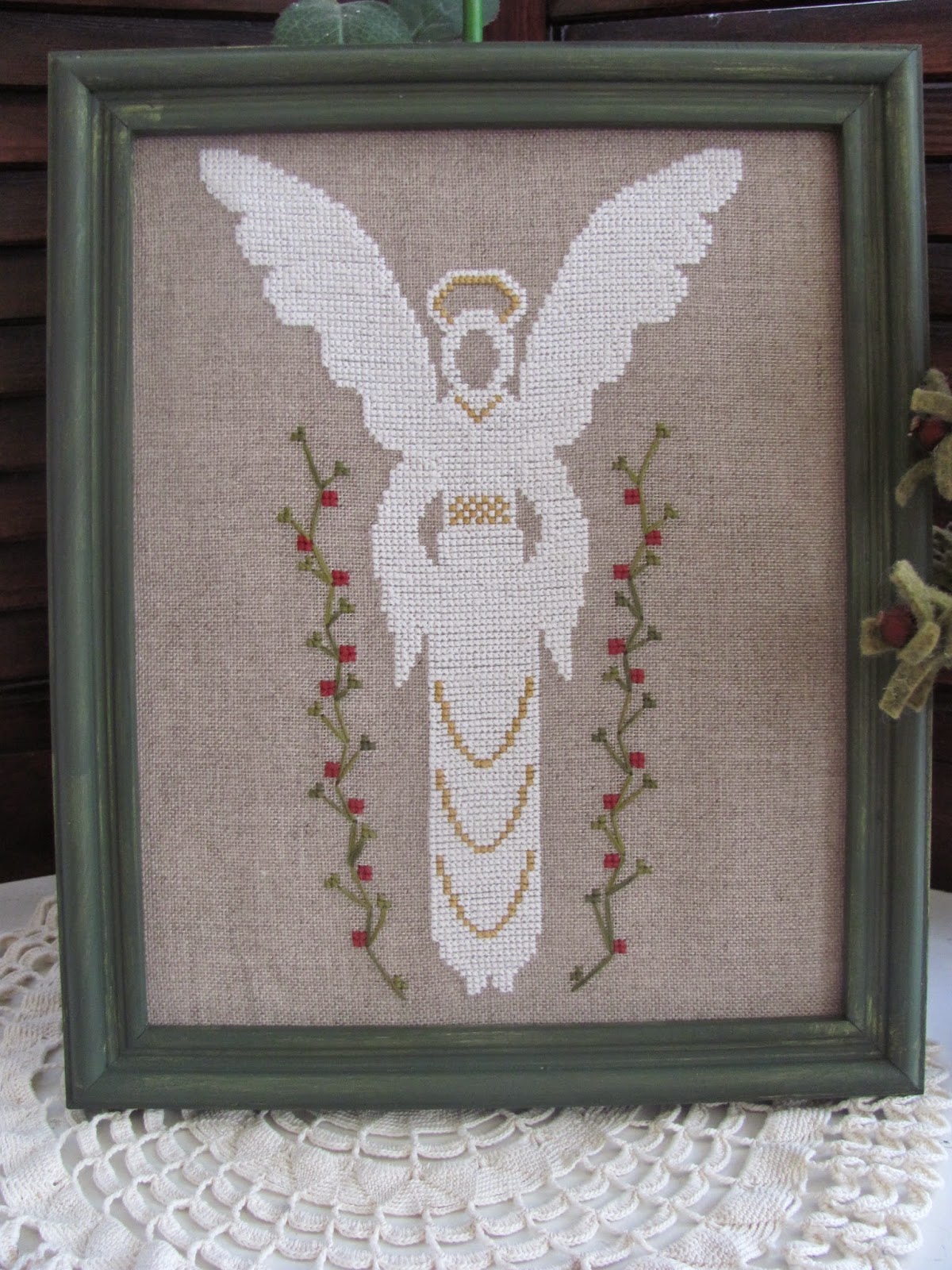 Angels of the Holy Night - Cross Stitch Pattern