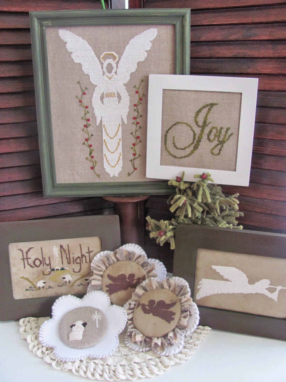 Angels of the Holy Night - Cross Stitch Pattern