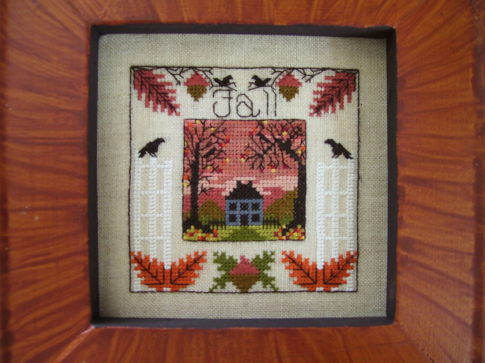 Box of Fall - Cross Stitch Pattern