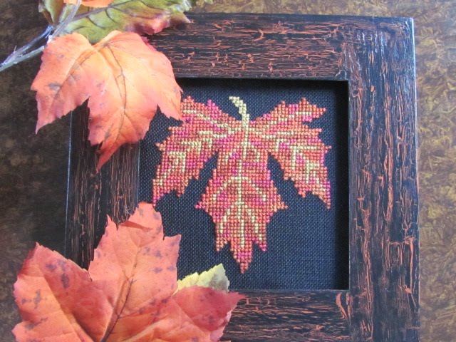 Fall Leaf - Cross Stitch Pattern
