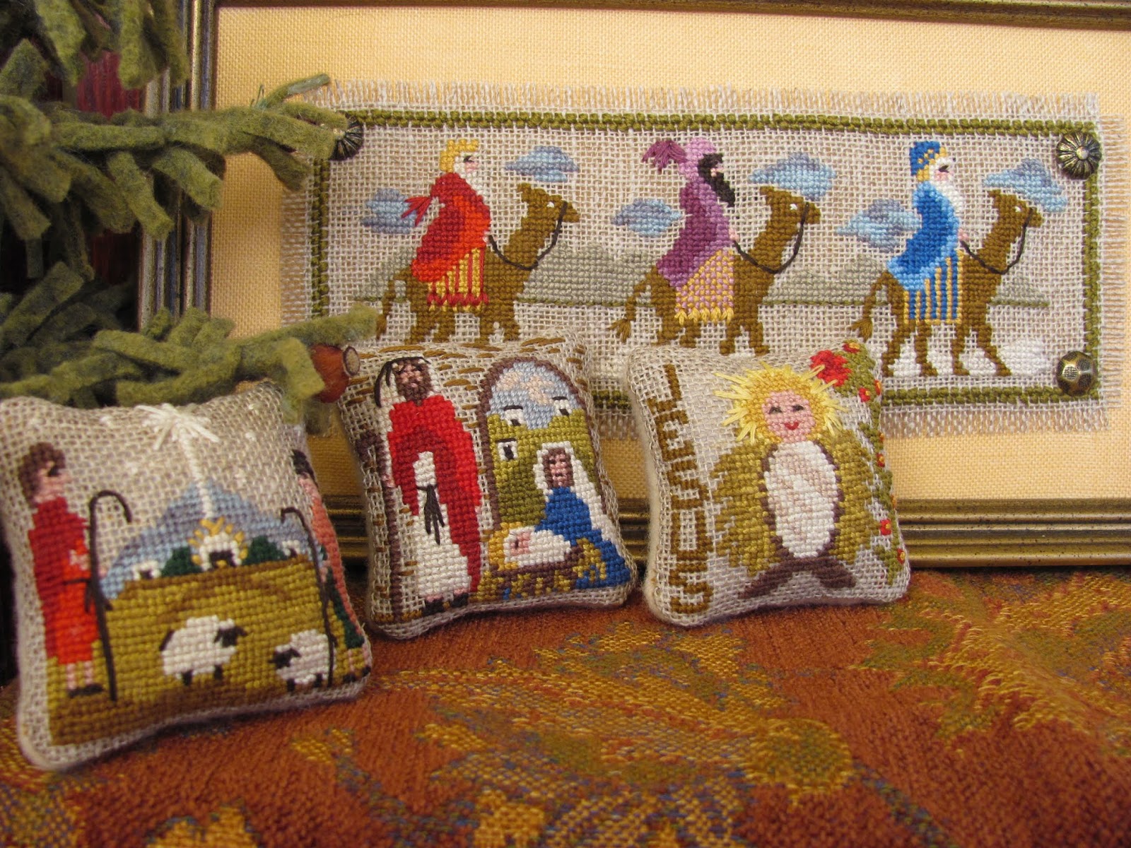 Holy Night Ornaments- Cross Stitch Pattern
