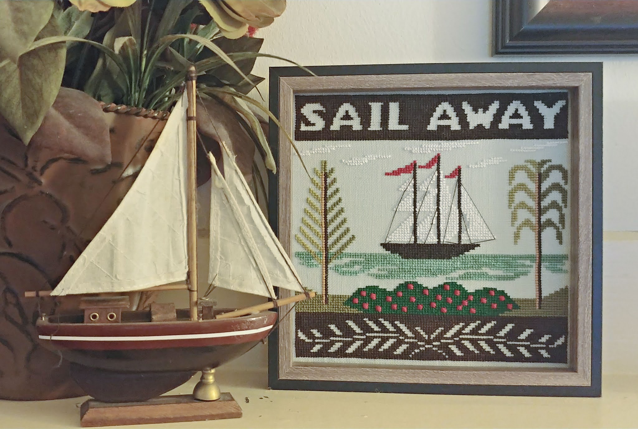 Sail Away - Cross Stitch Pattern