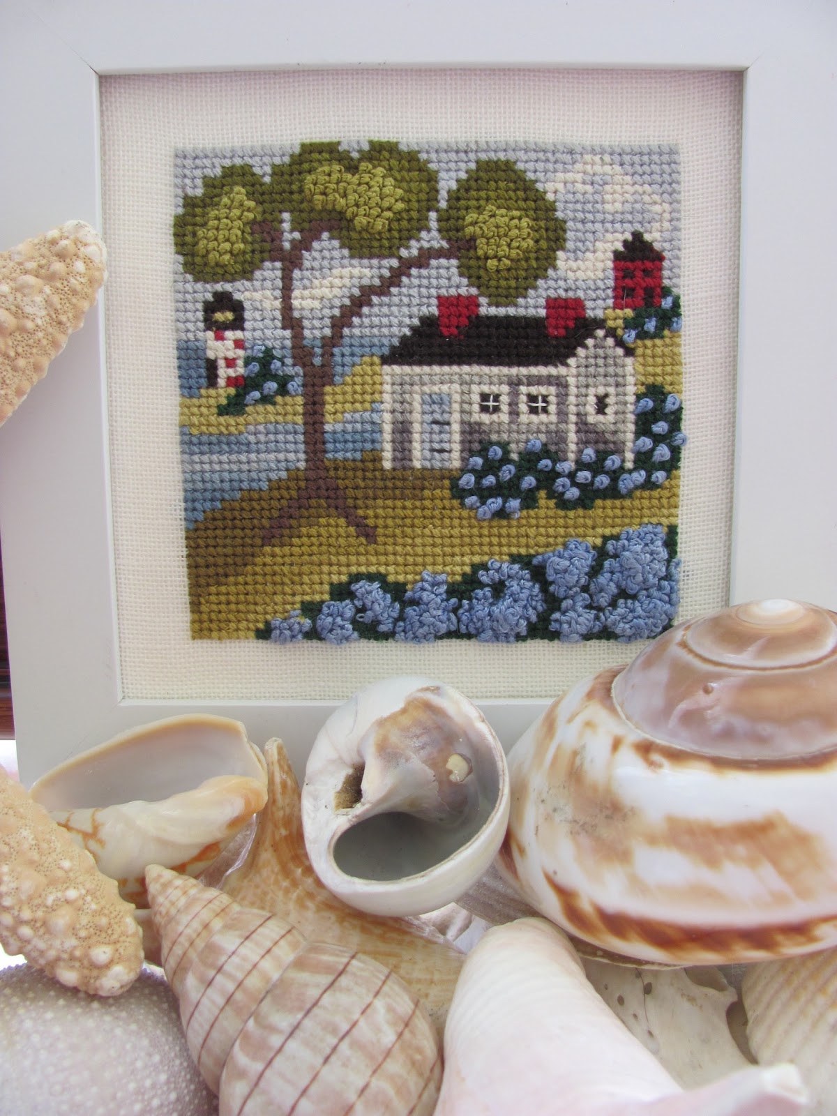 Seaside Blue - Cross Stitch Pattern