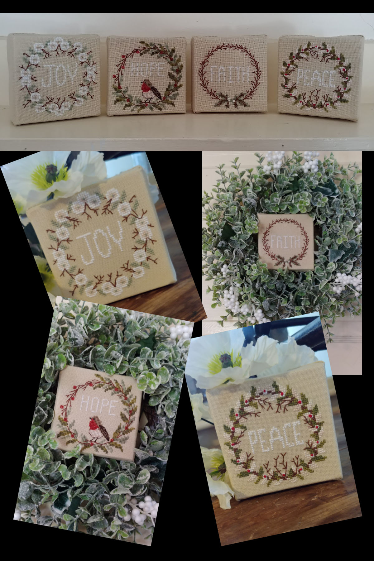 Wreath For All Seasons - Cross Stitch Pattern