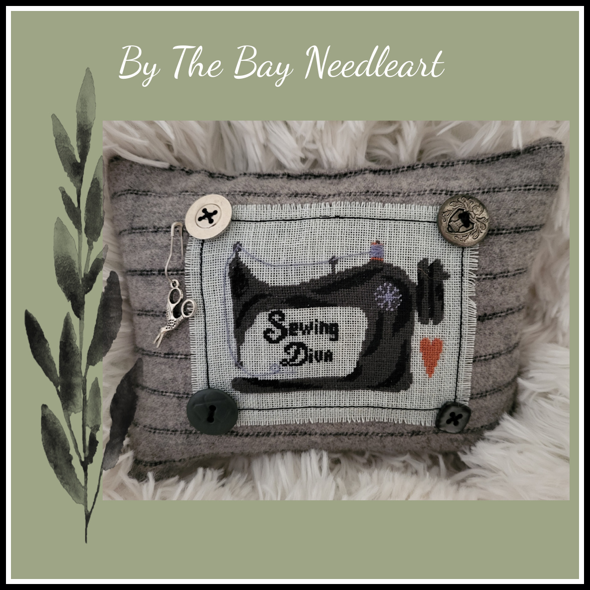 Needleworkers Spot Motif Sampler - Cross Stitch Pattern
