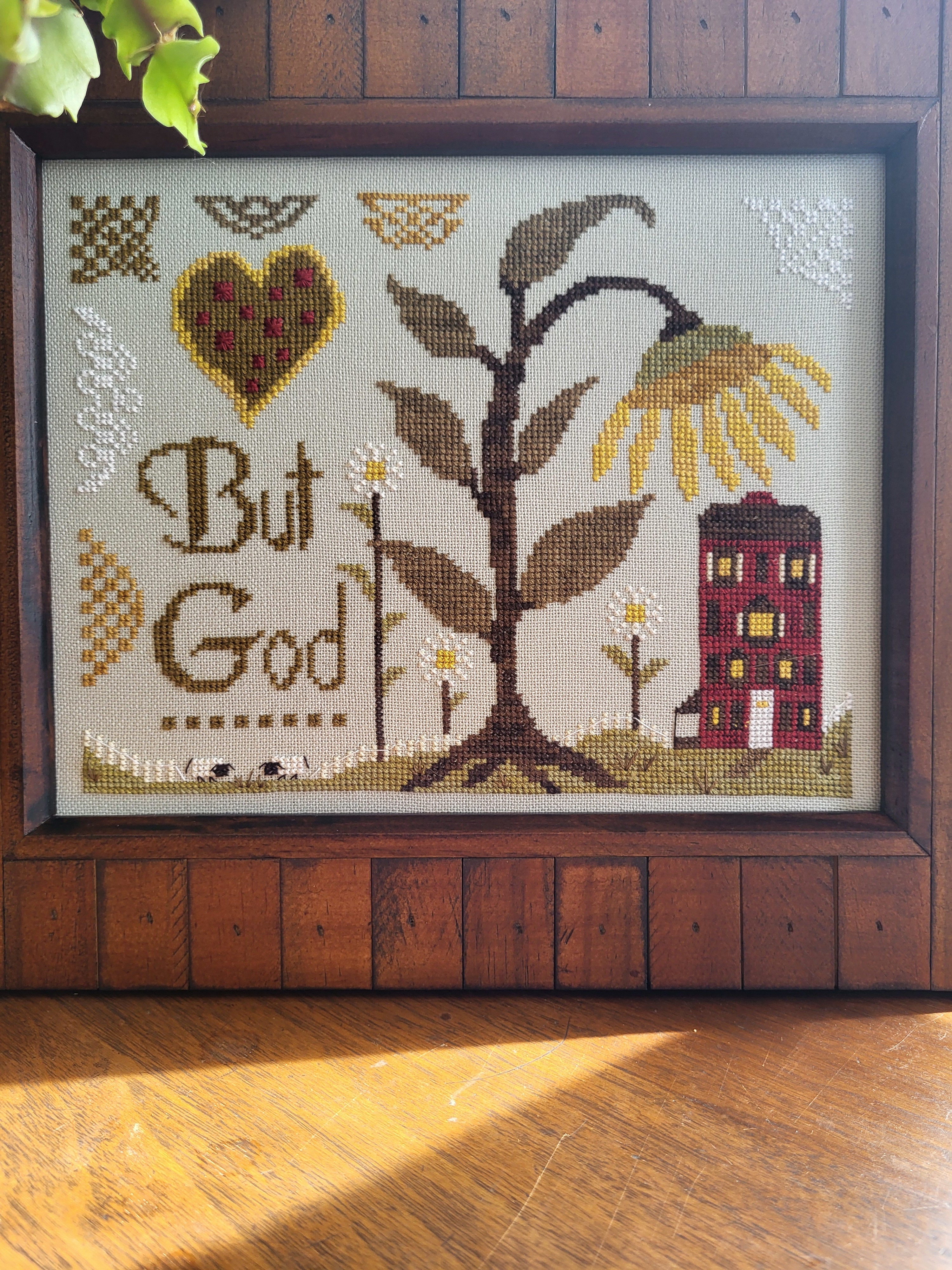 But God - Christian Cross Stitch Pattern
