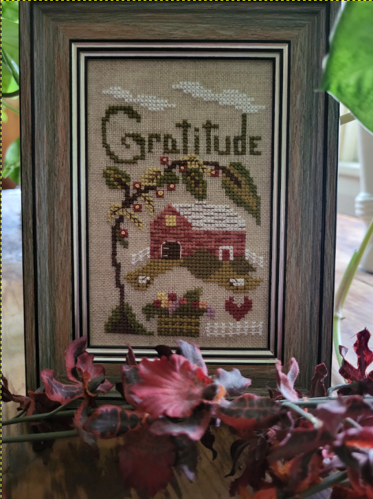 Words of Wisdom- Gratitude - Cross Stitch Pattern