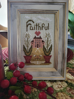 Words of Wisdom - Faithful - Cross Stitch Pattern