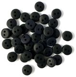 Buttons Galore Tiny Buttons - Black 