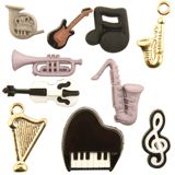 Buttons Galore Theme Buttons - Music