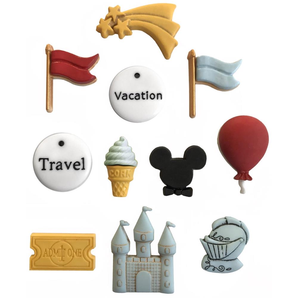 A Day At The Beach - Button Theme Pack