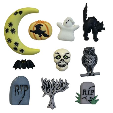 Buttons Galore Theme Buttons - Graveyard