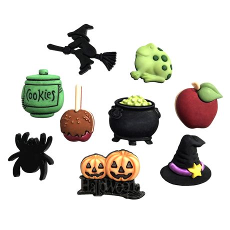 Buttons Galore Theme Buttons - Witches Kitchen 