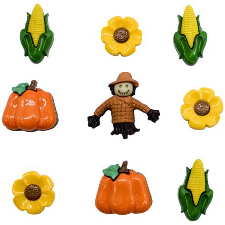 Buttons Galore Theme Buttons - Farmers Market 