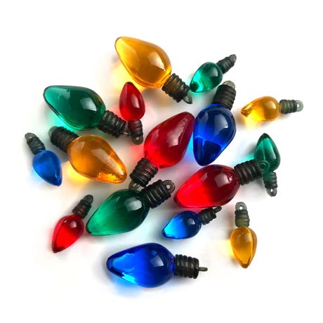 Buttons Galore Theme Buttons - Old Fashioned Lights 