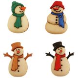 Buttons Galore Theme Buttons - Old Fashioned Snowmen