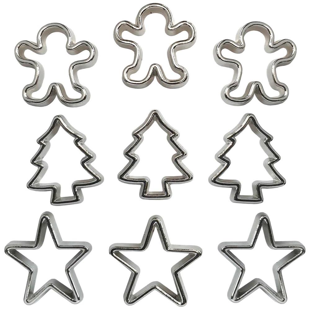 Christmas Cookie Cut Outs - Button Theme Pack