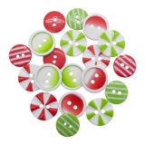 Buttons Galore Theme Pack - Colors Of Christmas