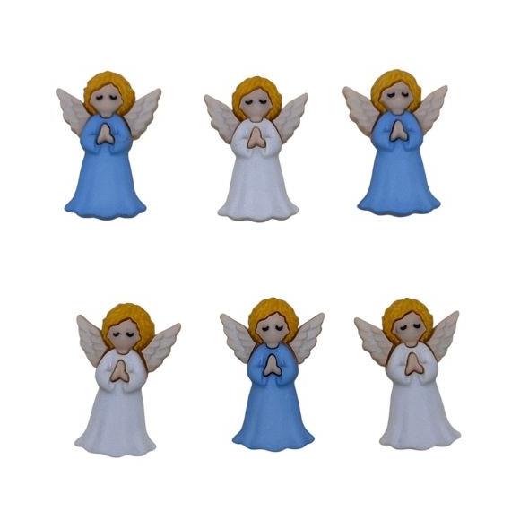 Heavenly Angels - Christmas Button Pack