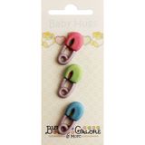 Baby Hugs Buttons - Diaper Pins