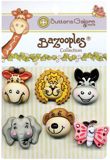 Buttons Galore BaZooples Buttons - Gertrude & Friends