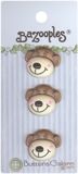 Bazooples Buttons - Max The Monkey