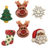 Buttons Galore Holiday Fun Buttons - Reindeer Games