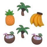 Buttons Galore Flatbackz - Island Escape