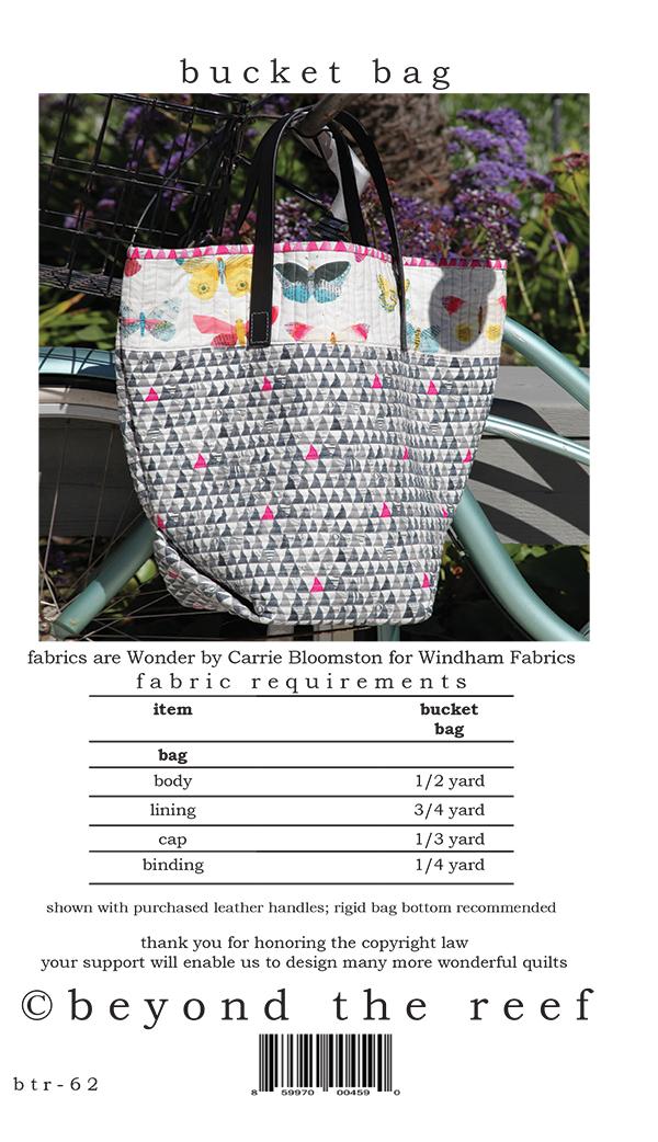 Bucket Bag - Quilt Pattern