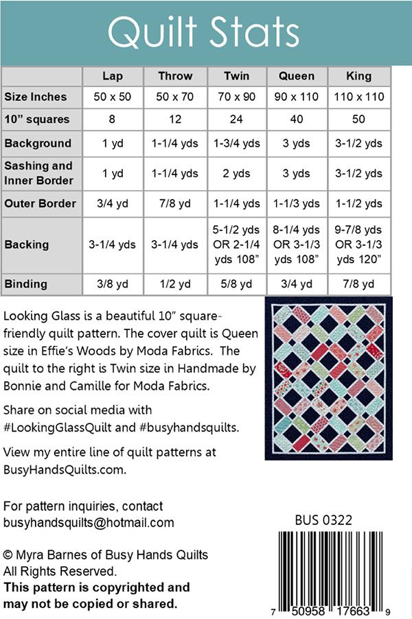 Looking Glass - Quilt Pattern