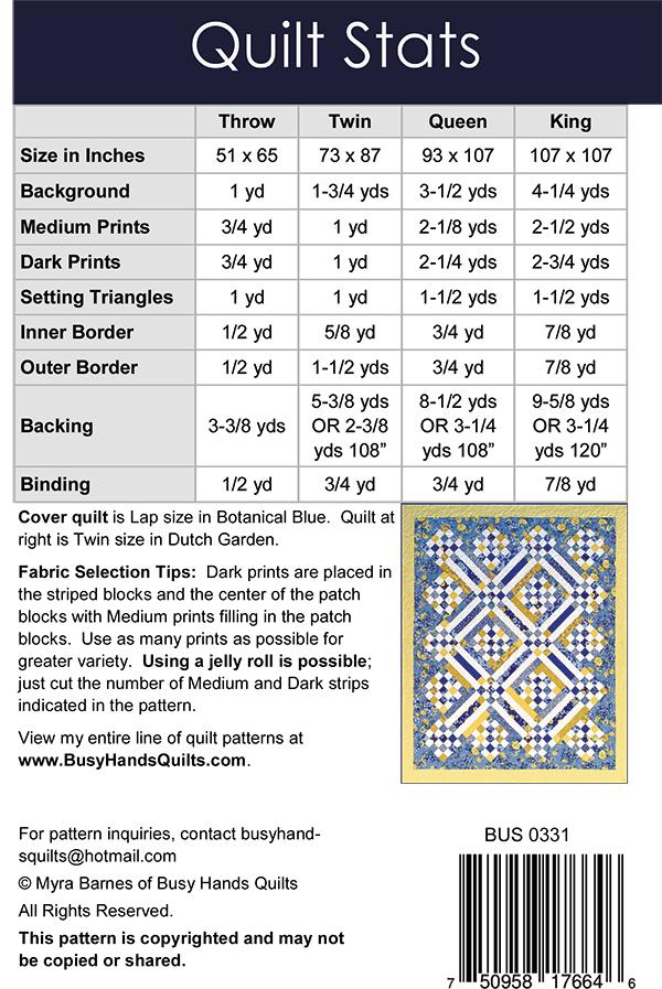 Sweet Caroline - Quilt Pattern