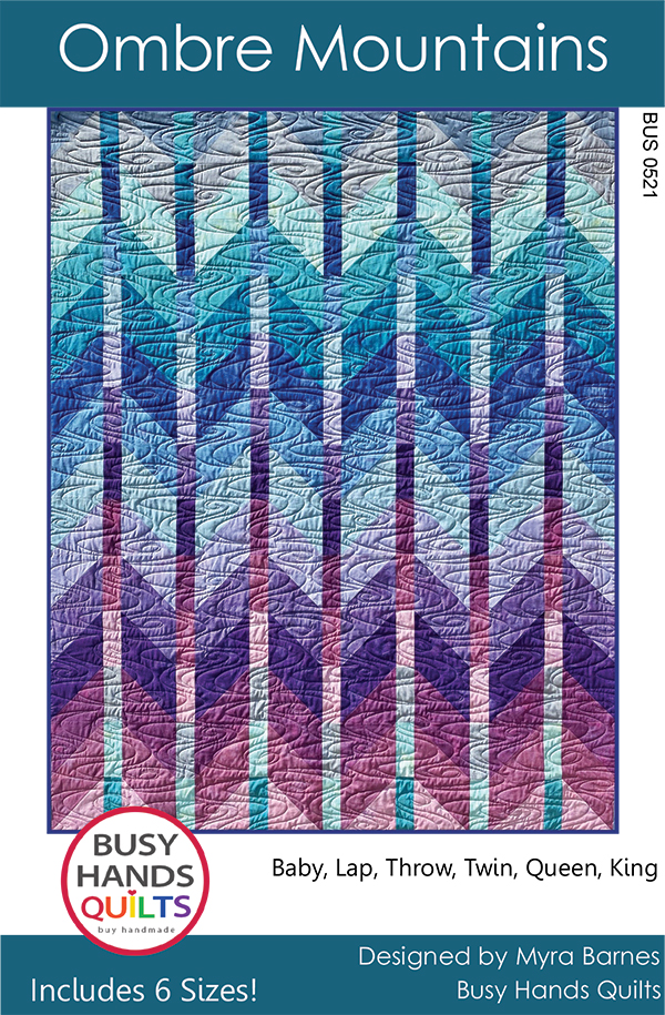 Ombre Mountains - Quilt Pattern