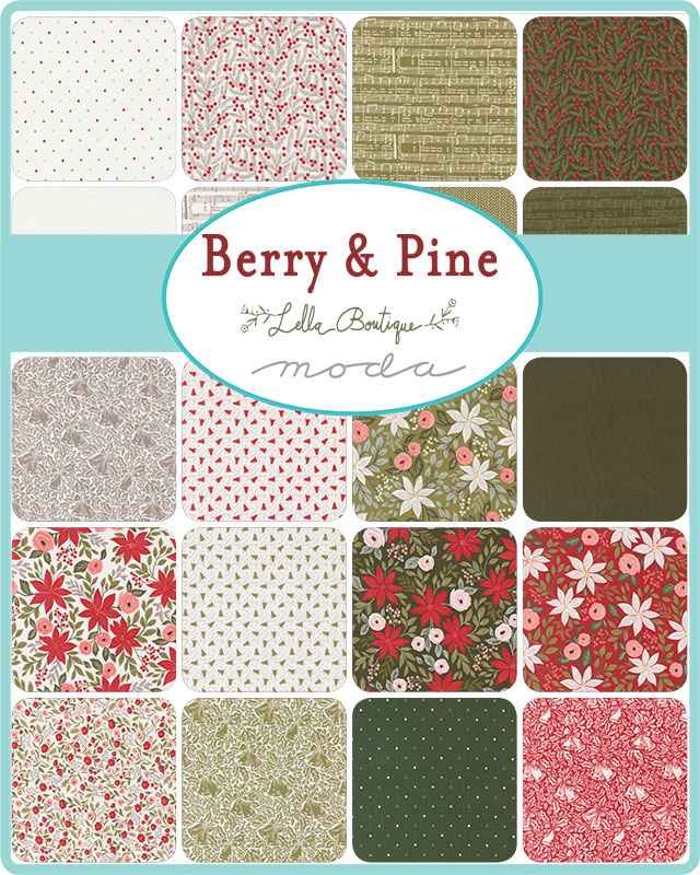 Berry And Pine - Charm Pack