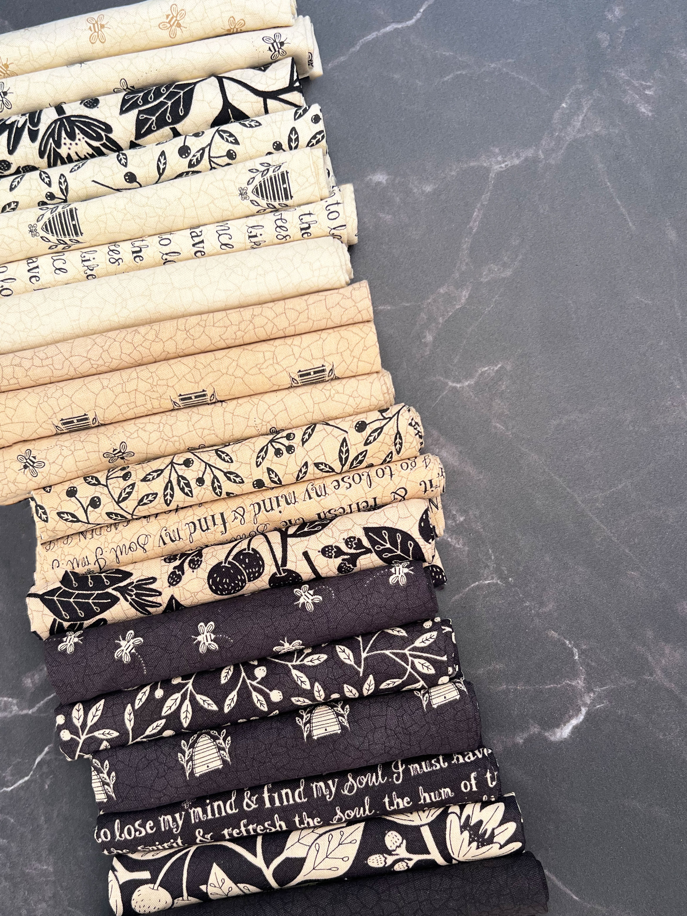 Bloom And Grow Vines - Tan - Quilt Fabric