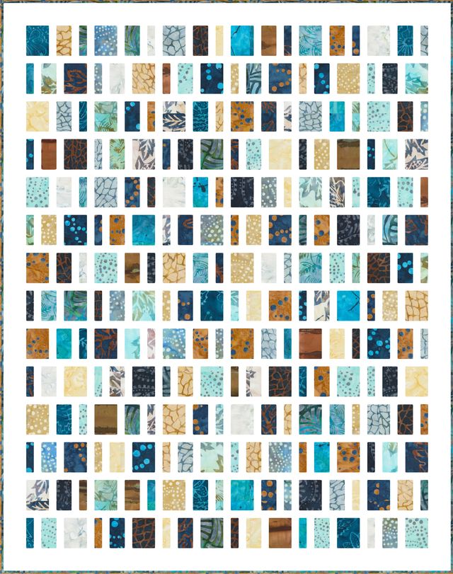 Blue Ridge Batiks Marble - Sand - Quilt Fabric