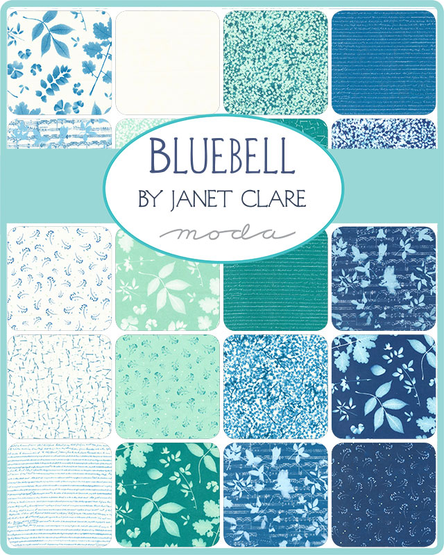 Bluebell Mercer Solid Color - Cloud - Quilt Fabric